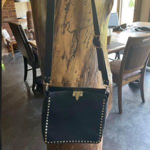 Black Studded Valentino Purse